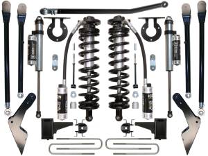 ICON Vehicle Dynamics 2005-2007 FORD F-250/F-350 4-5.5" LIFT STAGE 4 COILOVER CONVERSION SYSTEM - K63114