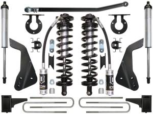 ICON Vehicle Dynamics 2008-2010 FORD F-250/F-350 4-5.5" LIFT STAGE 2 COILOVER CONVERSION SYSTEM - K63122