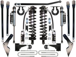 ICON Vehicle Dynamics 2008-2010 FORD F-250/F-350 4-5.5" LIFT STAGE 4 COILOVER CONVERSION SYSTEM - K63124