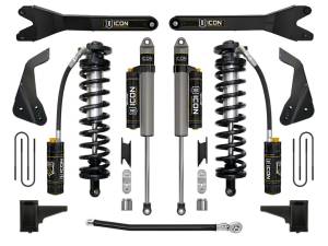 ICON Vehicle Dynamics - ICON Vehicle Dynamics 2008-2010 FORD F-250/F-350 SUPER DUTY 4-5.5" LIFT STAGE 4 COILOVER CONVERSION SYSTEM WITH RADIUS ARM - K63124R - Image 1