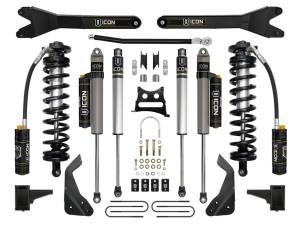 ICON Vehicle Dynamics - ICON Vehicle Dynamics 2008-2010 FORD F-250/F-350 SUPER DUTY 4-5.5" LIFT STAGE 5 COILOVER CONVERSION SYSTEM WITH RADIUS ARM - K63125R - Image 1