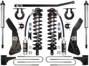ICON Vehicle Dynamics 2011-2016 FORD F-250/F-350 4-5.5" LIFT STAGE 2 COILOVER CONVERSION SYSTEM - K63132