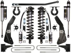 ICON Vehicle Dynamics 2011-2016 FORD F-250/F-350 4-5.5" LIFT STAGE 3 COILOVER CONVERSION SYSTEM - K63133