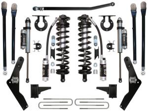 ICON Vehicle Dynamics 2011-2016 FORD F-250/F-350 4-5.5" LIFT STAGE 4 COILOVER CONVERSION SYSTEM - K63134