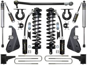 ICON Vehicle Dynamics 2017-2022 FORD F-250/F-350 4-5.5" LIFT STAGE 1 COILOVER CONVERSION SYSTEM - K63151