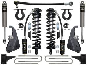 ICON Vehicle Dynamics 2017-2022 FORD F-250/F-350 4-5.5" LIFT STAGE 2 COILOVER CONVERSION SYSTEM - K63152