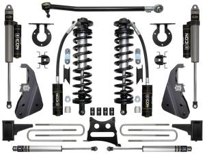 ICON Vehicle Dynamics 2017-2022 FORD F-250/F-350 4-5.5" LIFT STAGE 3 COILOVER CONVERSION SYSTEM - K63153