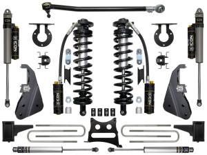 ICON Vehicle Dynamics 2017-2022 FORD F-250/F-350 4-5.5" LIFT STAGE 4 COILOVER CONVERSION SYSTEM - K63154