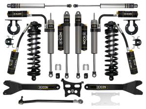 ICON Vehicle Dynamics - ICON Vehicle Dynamics 23 FORD F250/F350 2.5-3" STAGE 5 COILOVER CONVERSION SYSTEM W/ RADIUS ARMS - K63165R - Image 1