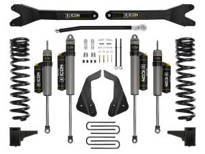 ICON Vehicle Dynamics 2005-2007 FORD F250/F350 SUPER DUTY 4.5" LIFT STAGE 4 SUSPENSION SYSTEM WITH RADIUS ARM - K64503R