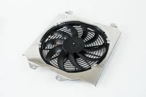 CSF Cooling - Racing & High Performance Division - CSF Cooling - Racing & High Performance Division Optional all-aluminum fan shroud with 12" high-performance SPAL Fan for the CSF Ultimate K-Swap Radiator (CSF #2850K) - 2858F - Image 4