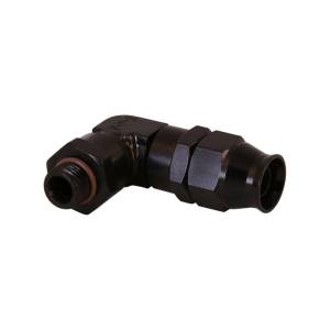 Aeromotive - Aeromotive PTFE Hose End - AN-06 to AN-08 Hose - 90 Deg - Black Anodized - 15736 - Image 2