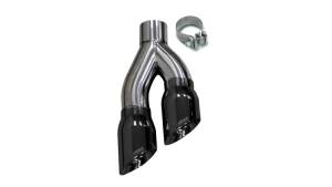 CORSA Performance - CORSA Performance Corsa Universal Stainless Steel Exhaust Single Side Exit w/ 4in Black PVD Pro-Series Tip - 14031BLK - Image 1