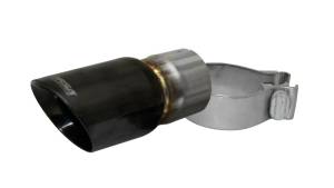 CORSA Performance - CORSA Performance Corsa Single Universal 2.5in Inlet / 3in Outlet Black PVD Pro-Series Tip Kit - TK001BLK - Image 1