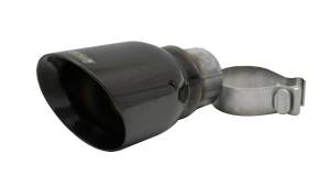 CORSA Performance - CORSA Performance Corsa Single Universal 2.5in Inlet / 4in Outlet Black PVD Pro-Series Tip Kit - TK004BLK - Image 1