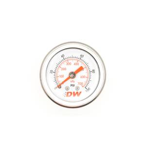 DeatschWerks - DeatschWerks 0-100 PSI 1/8in NPT Mechanical Fuel Pressure Gauge - 6-01-G - Image 2