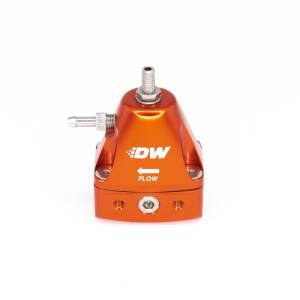 DeatschWerks - DeatschWerks DWR1000iL In-Line Adjustable Fuel Pressure Regulator - Orange - 6-1001-FRO - Image 2