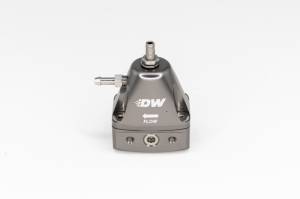 DeatschWerks - DeatschWerks DWR1000iL In-Line Adjustable Fuel Pressure Regulator - Titanium - 6-1001-FRT - Image 1