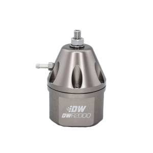 DeatschWerks - DeatschWerks DWR2000 Adjustable Fuel Pressure Regulator - Titanium - 6-2000-FRT - Image 2