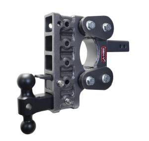 GEN-Y Hitch The Boss Torsion-Flex 2in Shank 7.5in Drop 10K Hitch w/GH-031 Dual-Ball/GH-032 Pintle Lock - GH-1025