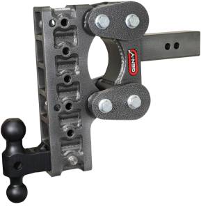 GEN-Y Hitch The Boss Torsion-Flex 2.5in Shank 10in Drop 1700lb TW 16K Hitch w/GH-051 Dual-Ball - GH-1116