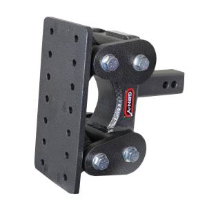 GEN-Y Hitch The Boss Torsion-Flex Pintle Plate 2in Shank 5.5in Drop 1700lb TW 16K Hitch - GH-1201