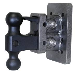GEN-Y Hitch Mega Duty 2in Bolt-On 2.5in Drop 2K TW 16K Hitch w/GH-051 Dual-Ball/GH-032 Pintle Lock - GH-122