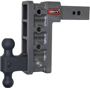 GEN-Y Hitch - GEN-Y Hitch Mega Duty 2.5in Shank 9in Drop 3500lb TW 32K Hitch w/GH-0161 Dual-Ball - GH-1614 - Image 1