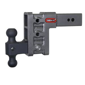 GEN-Y Hitch - GEN-Y Hitch Mega Duty 3in Shank 6in Drop 3500lb TW 32K Hitch w/GH-0161 Dual-Ball - GH-1713 - Image 1