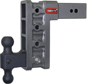 GEN-Y Hitch - GEN-Y Hitch Mega Duty 3in Shank 9in Drop 3500lb TW 32K Hitch w/GH-0161 Dual-Ball - GH-1714 - Image 2