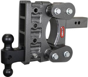 GEN-Y Hitch - GEN-Y Hitch The Boss Torsion-Flex 2.5in Shank 6in Drop 3500lb TW 32K Hitch w/GH-0161 Dual-Ball - GH-2114 - Image 1