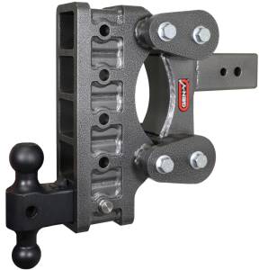 GEN-Y Hitch The Boss Torsion-Flex 3in Shank 9in Drop 3500lb TW 32K Hitch w/GH-0161 Dual-Ball - GH-2215