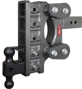 GEN-Y Hitch - GEN-Y Hitch The Boss Torsion-Flex 3in Shank 9in Drop 32K Hitch w/GH-0161 Dual-Ball/GH-0162 Pintle Lock - GH-2225 - Image 1