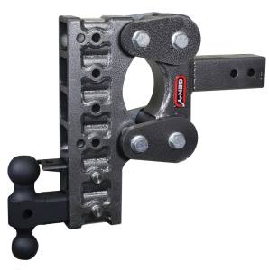 GEN-Y Hitch - GEN-Y Hitch The Boss Torsion-Flex 2.5in Shank 10in Drop 10K Hitch w/GH-031 Dual-Ball/GH-032 Pintle Lock - GH-2326 - Image 1