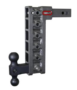 GEN-Y Hitch - GEN-Y Hitch Mega Duty 2in Shank 12.5in Drop 10K Hitch w/Dual-Ball (Use w/Stabilizer Kit GH-0100) - GH-316 - Image 1