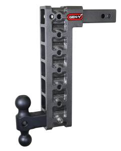 GEN-Y Hitch Mega Duty 2in Shank 15in Drop 10K Hitch w/Dual-Ball (Use w/Stabilizer Kit GH-0100) - GH-317
