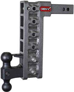 GEN-Y Hitch - GEN-Y Hitch Mega Duty 2in Shank 12.5in Drop 16K Hitch w/Dual-Ball/Pintle Lock - GH-526 - Image 2