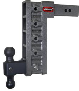 GEN-Y Hitch - GEN-Y Hitch Mega Duty 2.5in Shank 12in Drop 3K TW 21K Hitch w/GH-061 Dual-Ball - GH-615 - Image 1