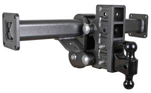 GEN-Y Hitch 33in Traveller Torsion-Flex 2.5in Shank 9in Drop 3.5K TW 32K Hitch Chassis Frame Mount - GH-6624