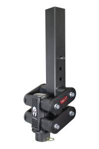 GEN-Y Hitch Spartan Torsion-Flex 5in Offset 4in SQ Tube Gooseneck 2-5/16in Coupler Standard Height - GH-7072