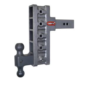 GEN-Y Hitch - GEN-Y Hitch Mega Duty 2.5in Shank 9in Offset Drop 3K TW 21K Hitch w/GH-061 Dual-Ball - GH-915 - Image 2