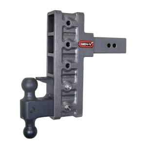 GEN-Y Hitch - GEN-Y Hitch Mega Duty 2.5in Shank 9in Offset Drop 21K Hitch w/GH-061 Dual-Ball/GH-062 Pintle Lock - GH-925 - Image 2