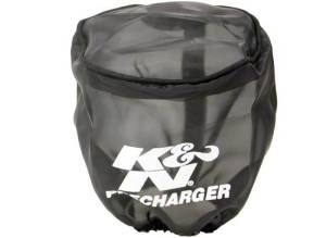 K&N Engineering - K&N Engineering Precharger Air Filter Wrap Black Universal 4in. Height 4in. Inside Diameter - 22-8011PK - Image 1