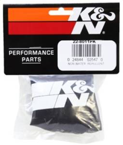 K&N Engineering - K&N Engineering Precharger Air Filter Wrap Black Universal 4in. Height 4in. Inside Diameter - 22-8011PK - Image 3