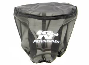 K&N Engineering - K&N Engineering Precharger Air Filter Wrap Black Universal Polyester 6in. Height 7in. Inside Diameter - 22-8021PK - Image 1