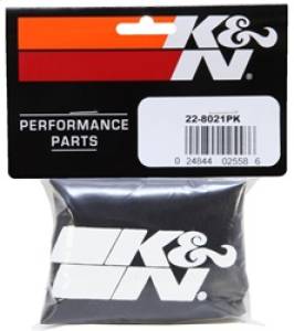 K&N Engineering - K&N Engineering Precharger Air Filter Wrap Black Universal Polyester 6in. Height 7in. Inside Diameter - 22-8021PK - Image 3