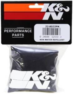 K&N Engineering - K&N Engineering Universal Precharger Round Straight Air Filter Wrap Black 7 Inch ID / 9 Inch Height - 22-8022PK - Image 3