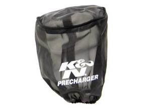 K&N Engineering - K&N Engineering Universal Precharger Round Tapered Filter Wrap Black 4in Top ID / 4.5in Base ID / 6.5in Height - 22-8031PK - Image 1