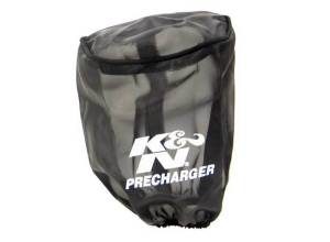 K&N Engineering - K&N Engineering Universal Precharger Round Tapered Filter Wrap Black 4in Top ID / 4.5in Base ID / 6.5in Height - 22-8031PK - Image 2