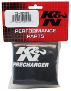 K&N Engineering - K&N Engineering Universal Precharger Round Tapered Filter Wrap Black 4in Top ID / 4.5in Base ID / 6.5in Height - 22-8031PK - Image 3